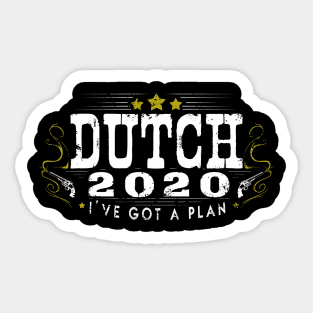 Dutch 2020 Sticker